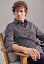 Slim Business Hemd Print in Rot |  Seidensticker Onlineshop