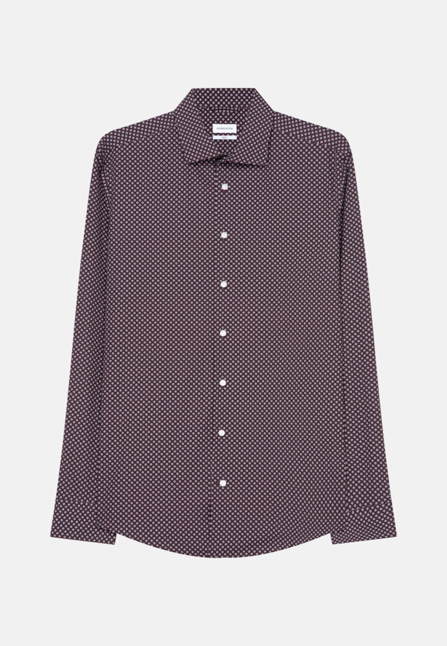 Slim Business Hemd Print in Rot |  Seidensticker Onlineshop