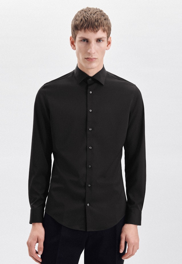 Performance shirt in Black |  Seidensticker Onlineshop