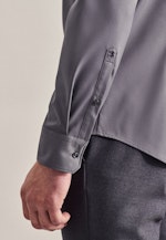 Slim Performance-Hemd Uni in Grau |  Seidensticker Onlineshop
