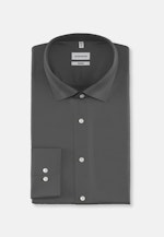 Slim Performance-Hemd Uni in Grau |  Seidensticker Onlineshop