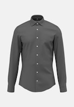 Performance shirt in Slim with Kent-Collar in Grey |  Seidensticker Onlineshop