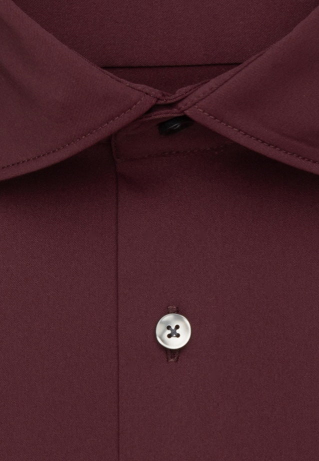 Slim Chemise Performance Uni in Rouge |  Seidensticker Onlineshop