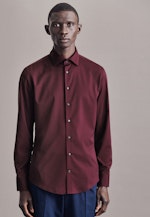 Slim Chemise Performance Uni in Rouge |  Seidensticker Onlineshop