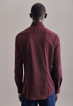 Slim Chemise Performance Uni in Rouge |  Seidensticker Onlineshop