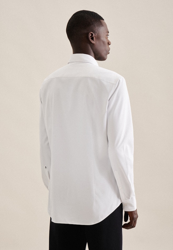 Chemise Performance Slim Manche Longue New Kent dans Blanc | Boutique en ligne Seidensticker