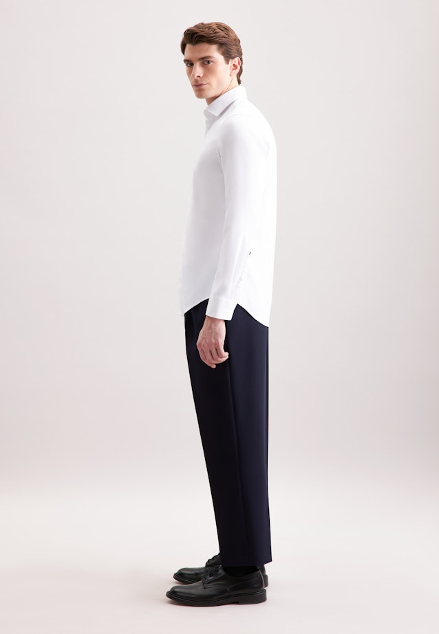 Slim Performance shirt Uni in White |  Seidensticker Onlineshop