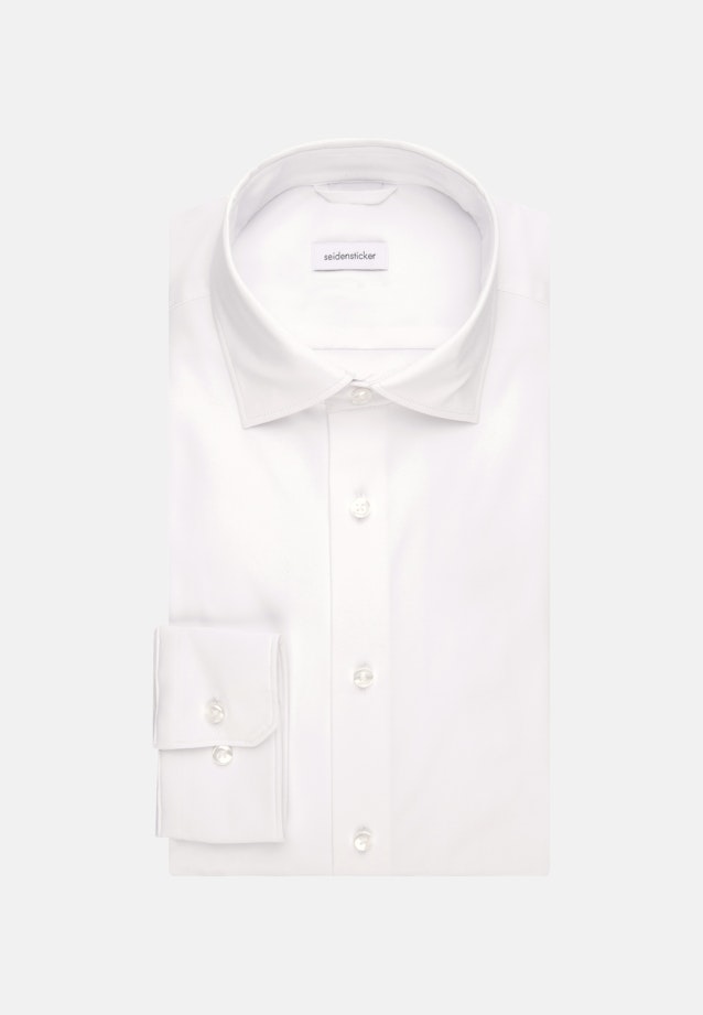 Slim Performance shirt Uni in White |  Seidensticker Onlineshop