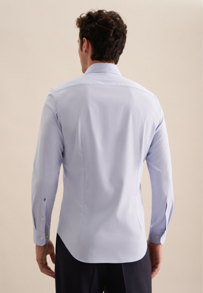 Chemise Performance Slim Manche Longue New Kent dans Bleu Clair | Boutique en ligne Seidensticker