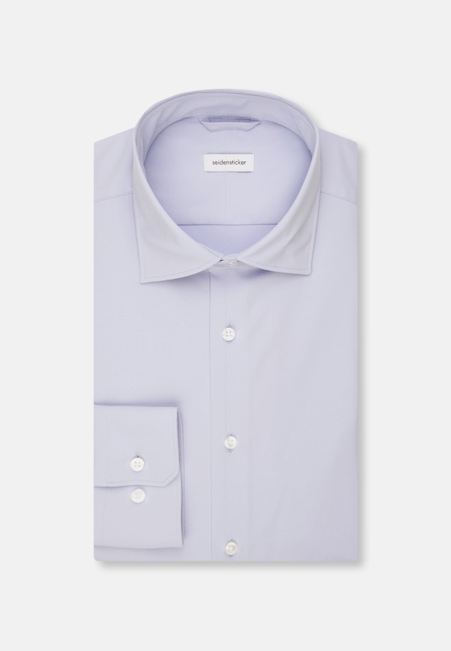 Slim Chemise Performance Uni dans Bleu Clair | Boutique en ligne Seidensticker