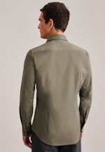 Slim Performance-Hemd Uni in Grün |  Seidensticker Onlineshop