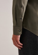 Slim Performance-Hemd Uni in Grün |  Seidensticker Onlineshop