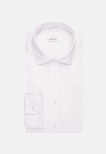 Chemise performance Slim Twill (sergé) Col Kent in Blanc |  Seidensticker Onlineshop