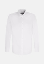 Chemise performance Slim Twill (sergé) Col Kent in Blanc |  Seidensticker Onlineshop