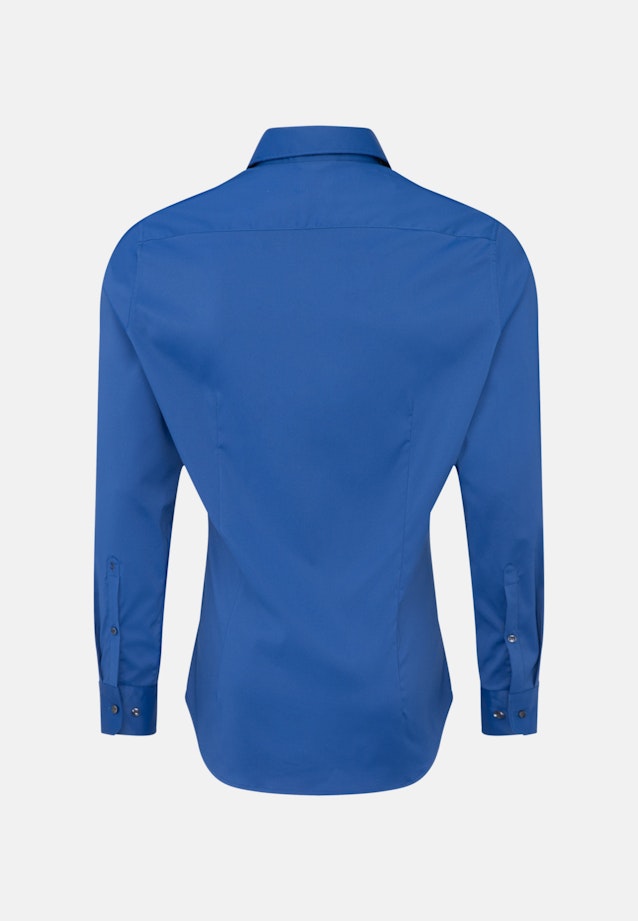 Slim Performance-Hemd Uni in Dunkelblau |  Seidensticker Onlineshop