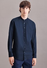 Regular Chemise Business uni in Bleu Foncé |  Seidensticker Onlineshop