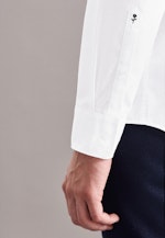 Regular Business Shirt Plain in White |  Seidensticker Onlineshop
