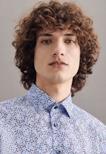 Shaped Business Shirt Print in Light Blue |  Seidensticker Onlineshop