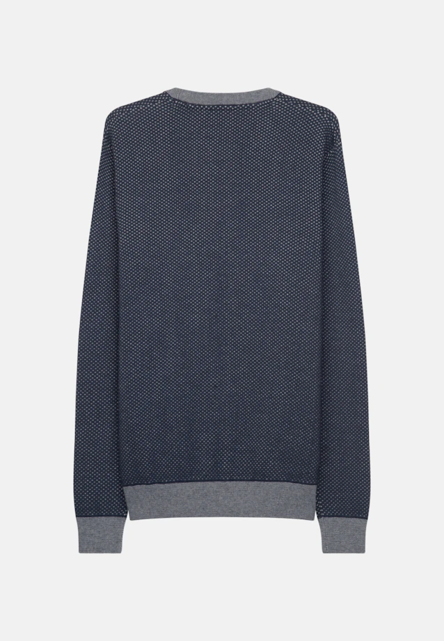 Pullover Uni in Dunkelblau |  Seidensticker Onlineshop