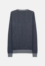 Pullover Uni in Dunkelblau |  Seidensticker Onlineshop