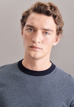 Pullover Streifen in Dunkelblau |  Seidensticker Onlineshop