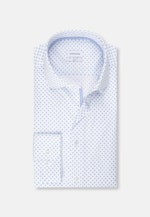 Slim Business Hemd Print in Hellblau |  Seidensticker Onlineshop