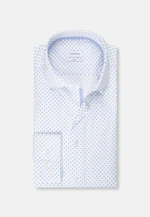 Slim Business Hemd Print in Hellblau |  Seidensticker Onlineshop