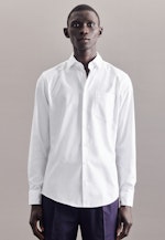 Slim Business Hemd Uni in Weiß |  Seidensticker Onlineshop