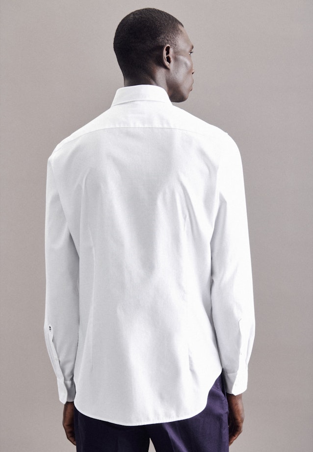 Slim Business Hemd Uni in Weiß |  Seidensticker Onlineshop