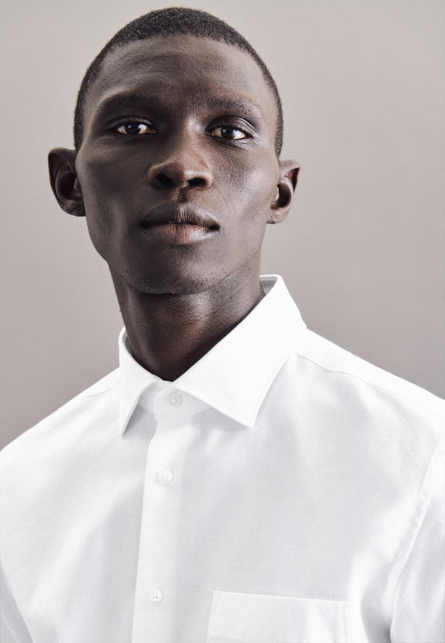 Slim Business Hemd Uni in Weiß |  Seidensticker Onlineshop