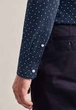 Business Shirt in Slim with Kent-Collar in Dark Blue |  Seidensticker Onlineshop