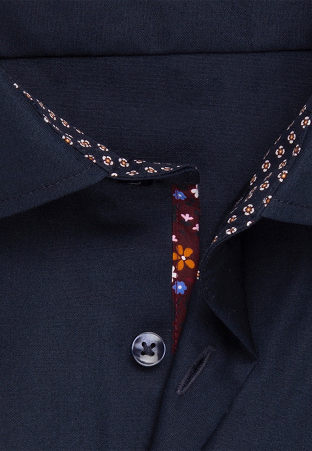 Shaped Business Hemd Uni in Dunkelblau |  Seidensticker Onlineshop