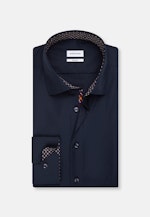 Shaped Business Hemd Uni in Dunkelblau |  Seidensticker Onlineshop