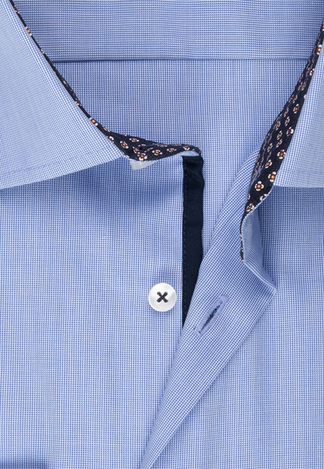 Shaped Chemise Business uni in Bleu Clair |  Seidensticker Onlineshop