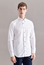 Shaped Chemise Business uni in Blanc |  Seidensticker Onlineshop