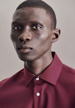 Slim Business Shirt Plain in Red |  Seidensticker Onlineshop