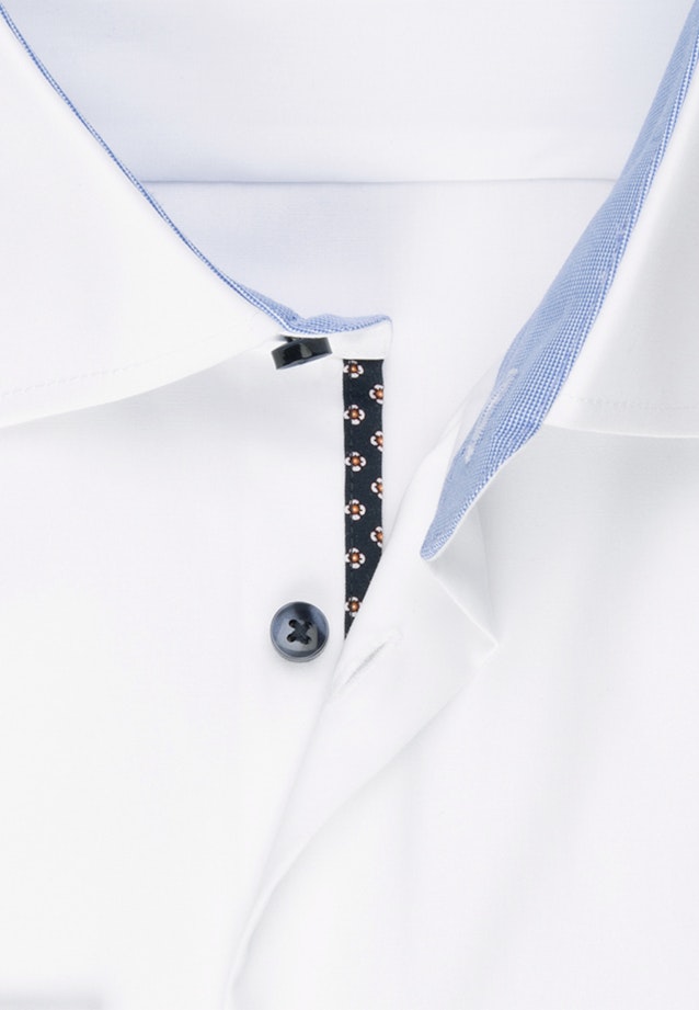 Slim Business Hemd Uni in Weiß |  Seidensticker Onlineshop