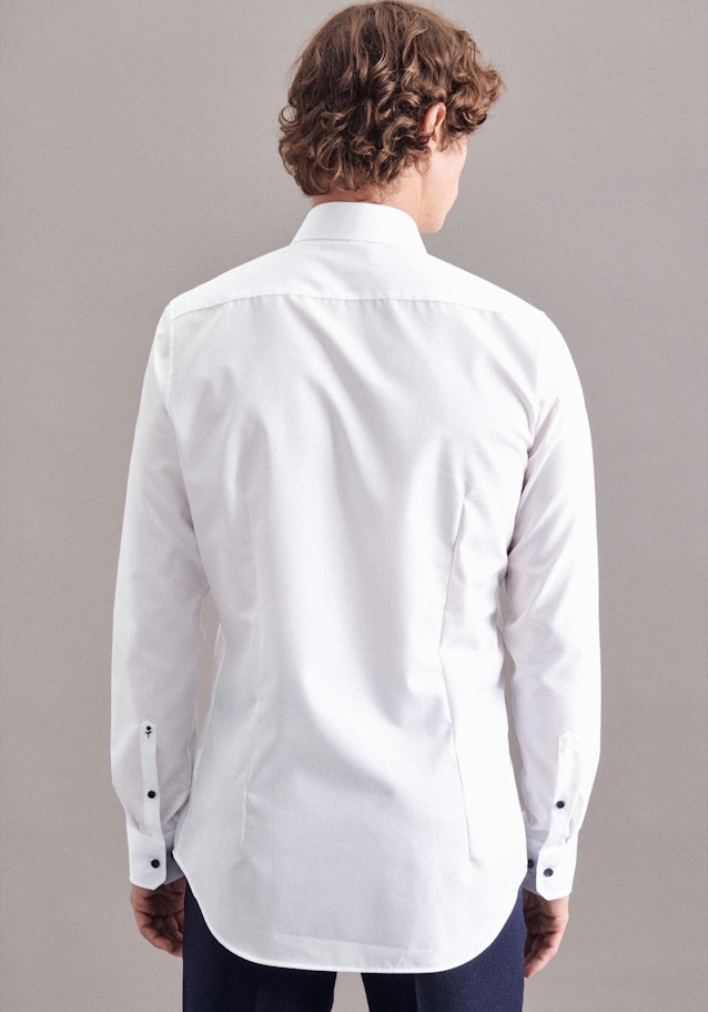 Slim Business Hemd Uni in Weiß | Seidensticker Onlineshop