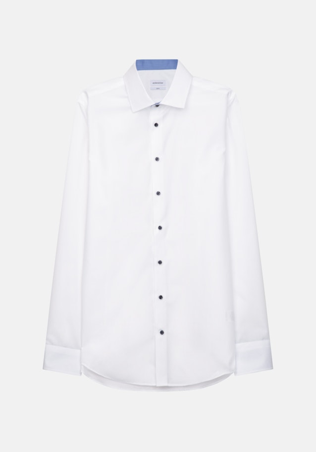 Slim Business Hemd Uni in Weiß | Seidensticker Onlineshop