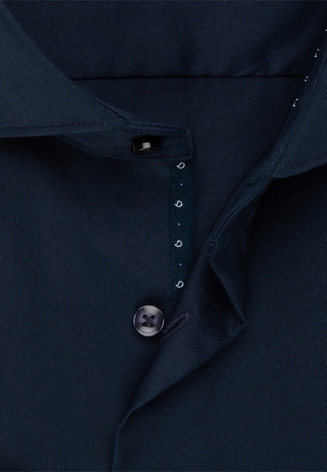 Regular Business Hemd Uni in Dunkelblau |  Seidensticker Onlineshop