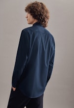 Regular Business Hemd Uni in Dunkelblau |  Seidensticker Onlineshop