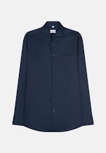 Regular Business Hemd Uni in Dunkelblau |  Seidensticker Onlineshop