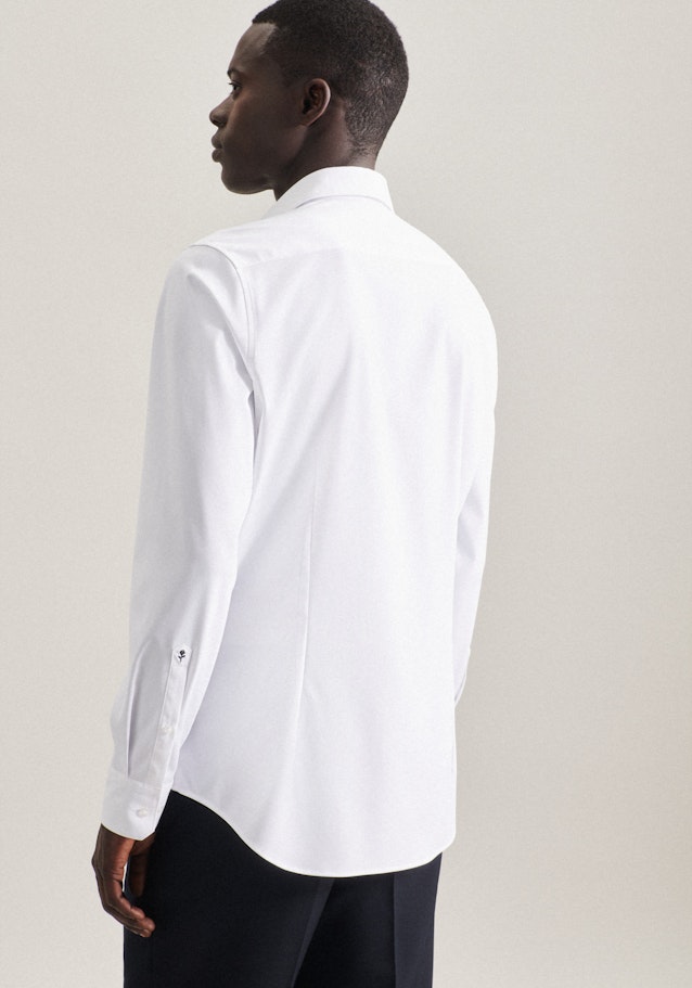 Performance shirt in Shaped with Kent-Collar in White | Seidensticker Onlineshop