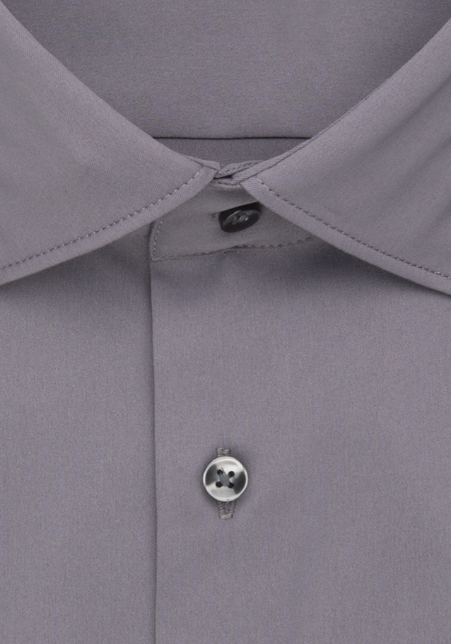 Regular Performance-Hemd Uni in Grau | Seidensticker Onlineshop