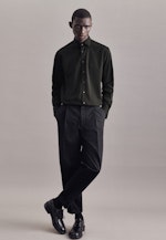 Regular Performance-Hemd Uni in Schwarz |  Seidensticker Onlineshop