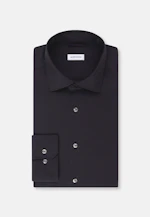 Regular Performance shirt Uni in Black |  Seidensticker Onlineshop