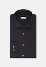 Regular Performance shirt Uni in Black |  Seidensticker Onlineshop