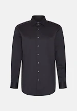 Regular Performance shirt Uni in Black |  Seidensticker Onlineshop