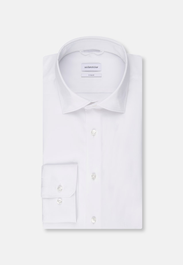 Regular Performance-Hemd Uni in Weiß |  Seidensticker Onlineshop