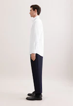 Regular Chemise Performance Uni in Blanc |  Seidensticker Onlineshop